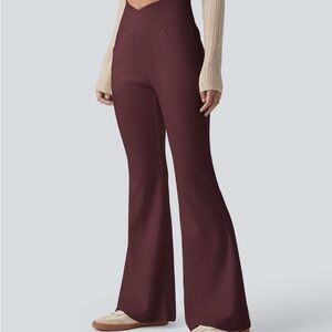 Halara wide leg ribbed pants
